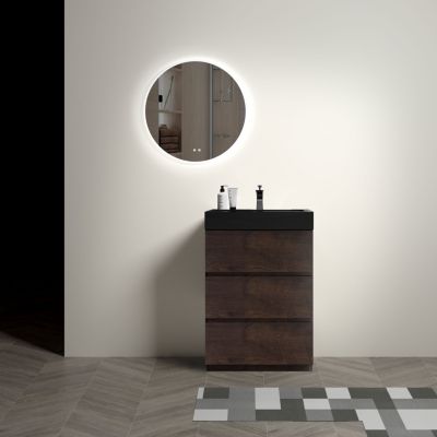 Streamdale 24" Modern Vanity Elegance, Storage, Silence