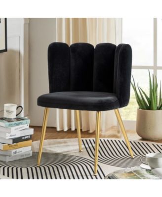 Contemporary Cazilda Side Chair with Tufted Back