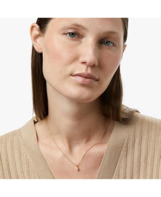 Delicate Solitaire Pendant  - Elise Pendant