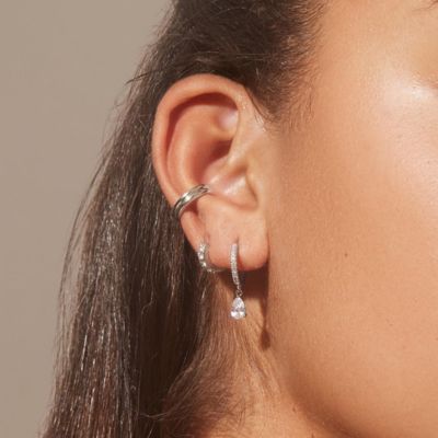 Delicate Huggie Hoops - Elise