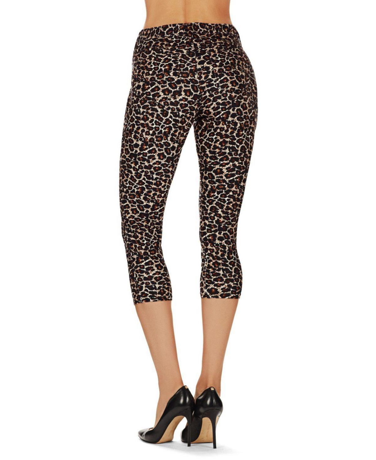 MeMoi Women's Leopardito CapriCotton Blend Leggings - Leopard