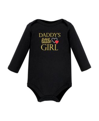 Baby Girls Hudson Cotton Long-Sleeve Bodysuits 5-Pack