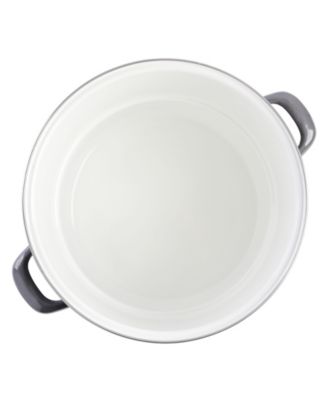 Broadway 16-Quart Steamer Stock Pot - Graphite Grey