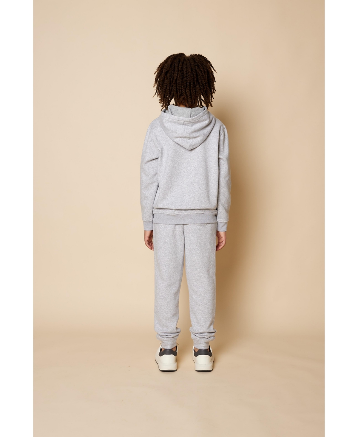 Brooks Brothers B By  Big Boys Fleece Sweatpant In Med Grey
