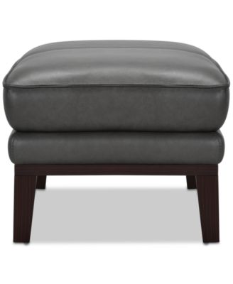 Kettner 32" Leather Ottoman, Created for Macy's