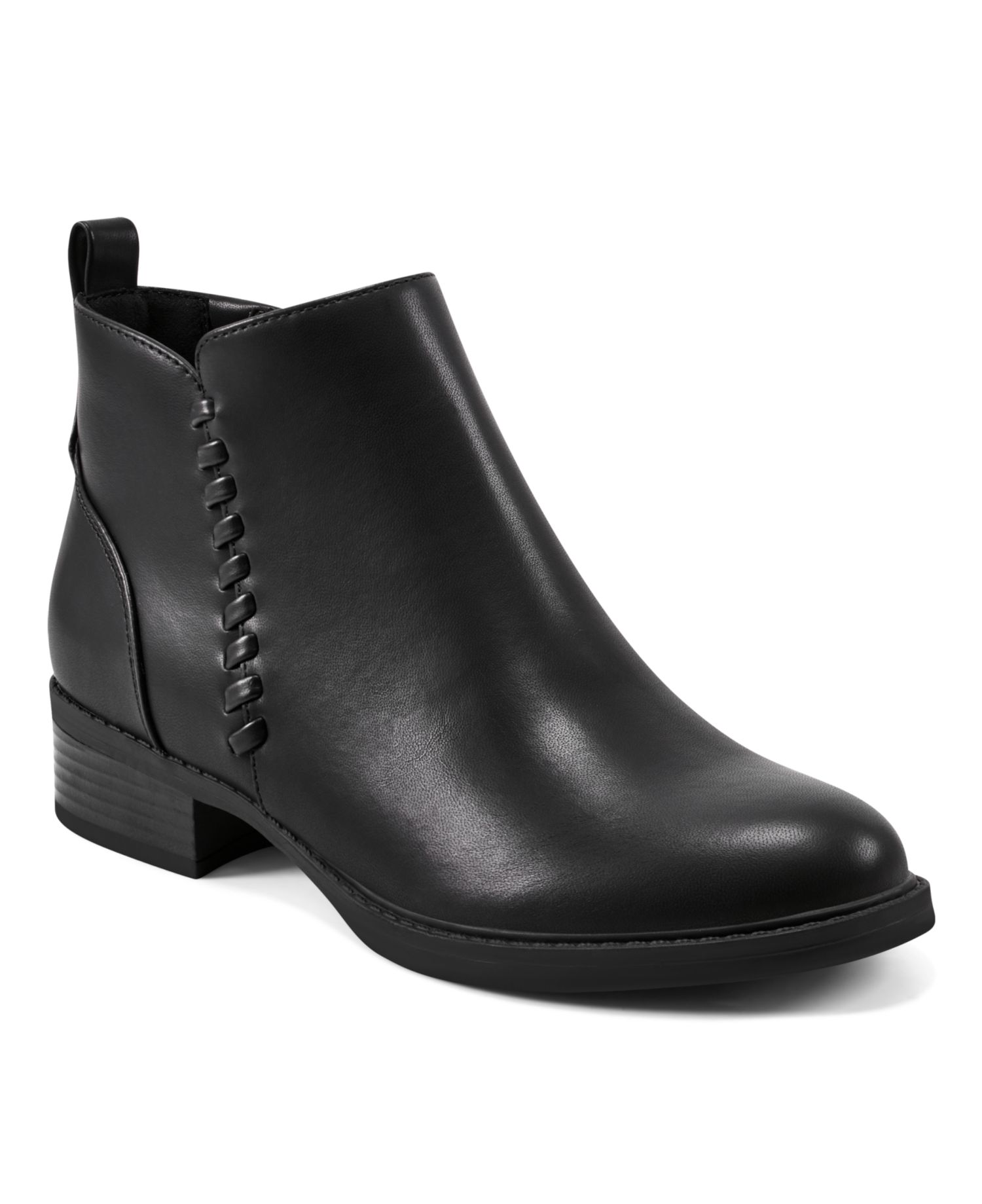 Women's Lorand Almond Toe Block Heel Booties