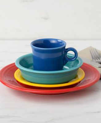 Vibrant Classic Rim 12 Pc. Dinnerware Set, Service For 4