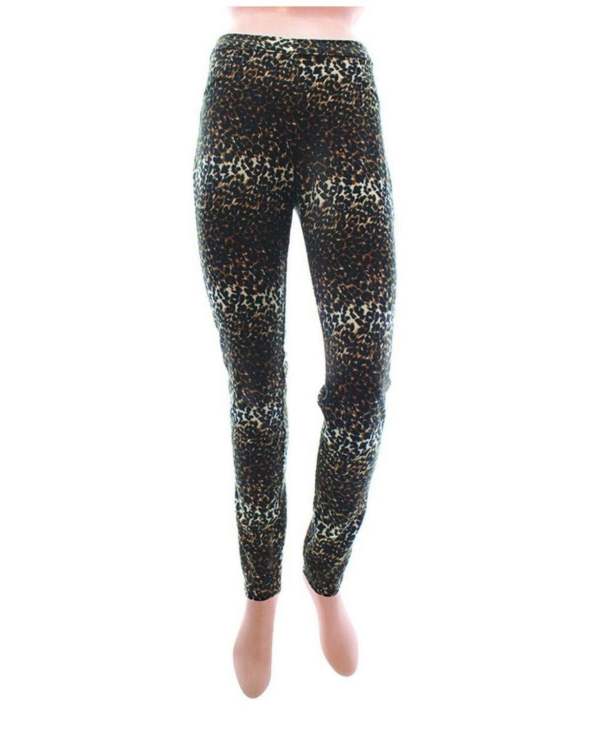 MeMoi Women's Leopareina Royal Leopard Cotton Blend Leggings