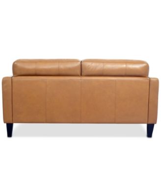 Pezley 67" Leather Loveseat