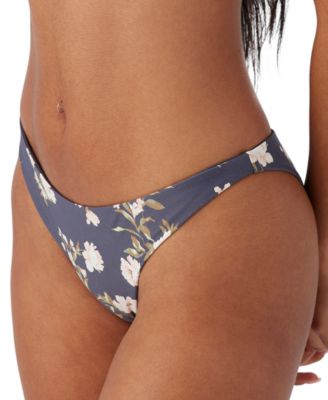 Juniors' Kendra Floral High-Leg Bikini Bottom