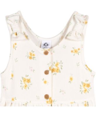 Toddler Girls Sleeveless Romper Jumpsuit