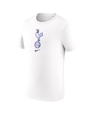 Men's White Tottenham Hotspur Crest T-Shirt