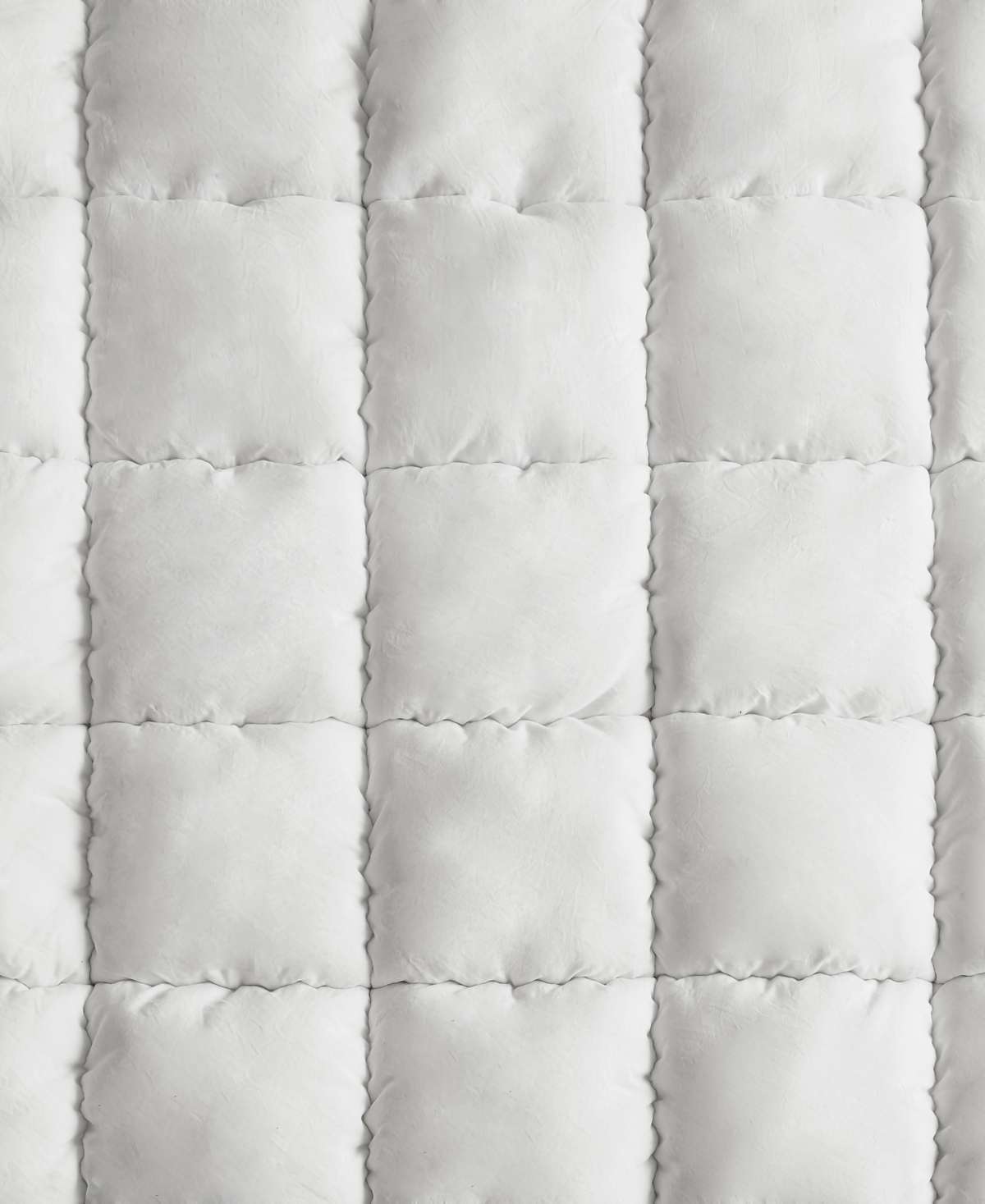 Intelligent Design Dream Puff Overfilled Down Alternative Mattress Pad, Queen In White