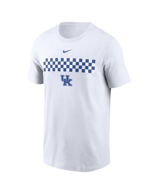 Men's White Kentucky Wildcats Campus Pattern T-Shirt