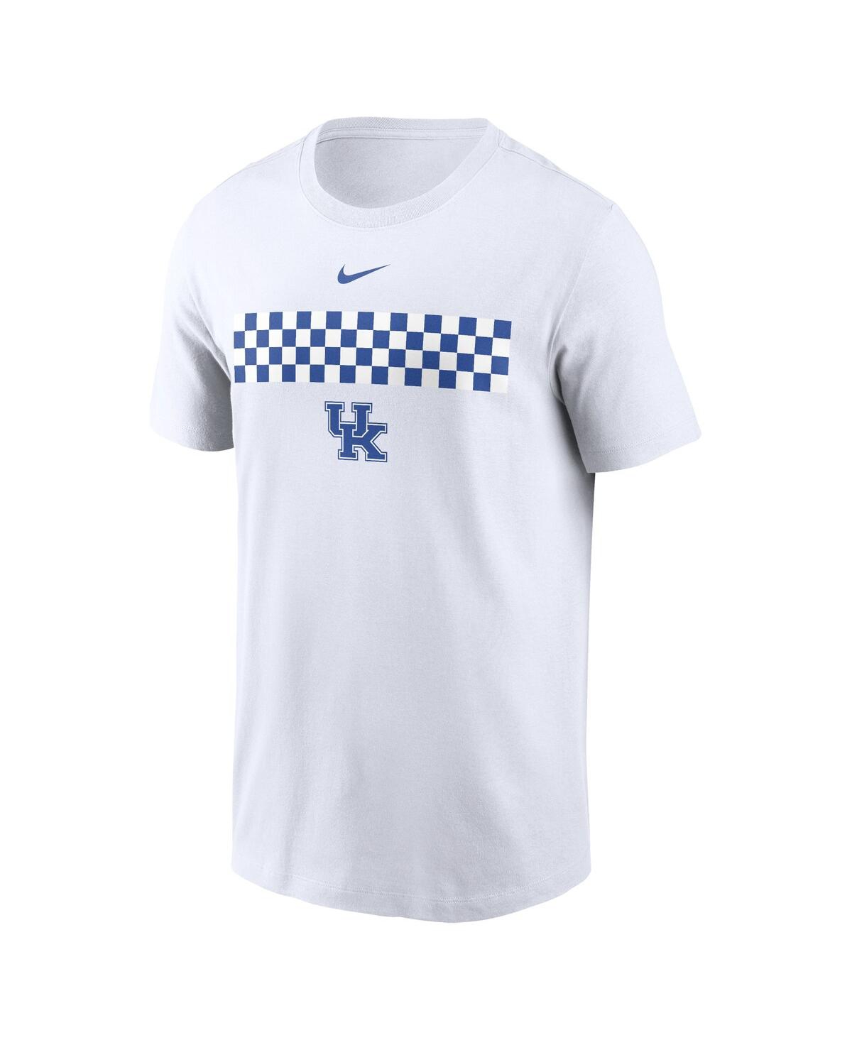Nike Men'sKentucky Wildcats Campus Pattern T-Shirt - White