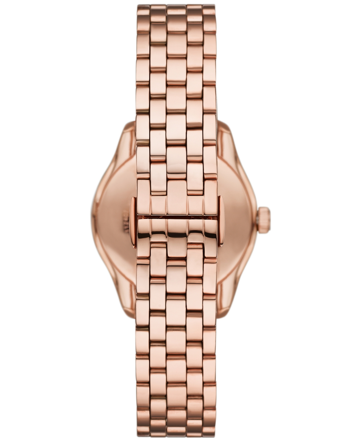 Emporio Armani Women's Rose Gold-Tone Stainless Steel Bracelet Watch 32mm