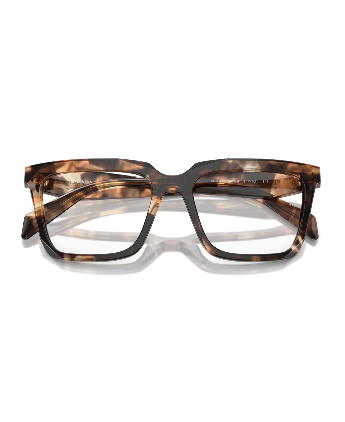 Prada 0pr A19v Glasses In Caramel Tortoise