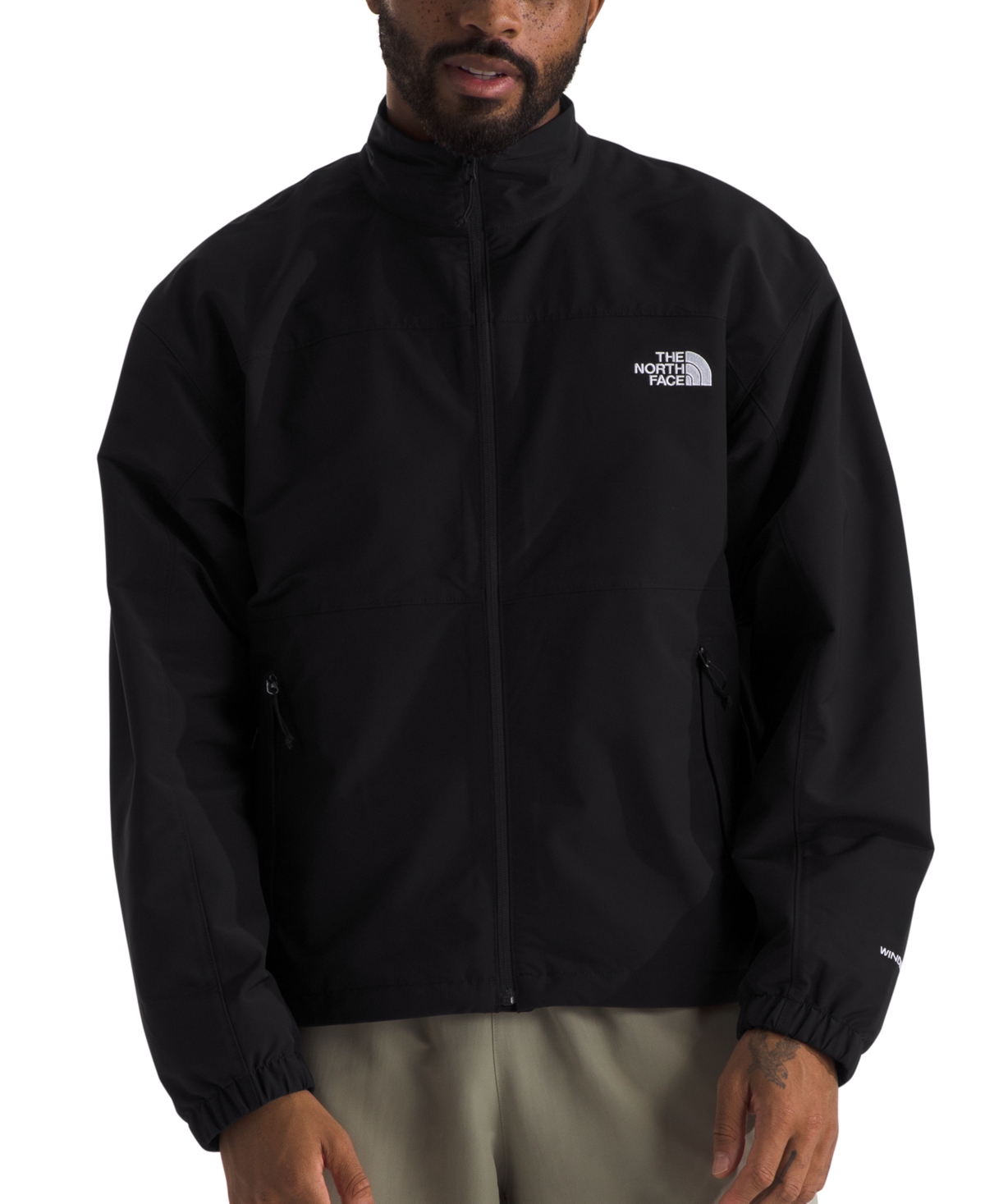 THE NORTH FACE MEN'S EASY WIND RELAXED FIT ZIP-FRONT TRACK JACKET 