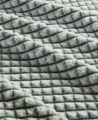 Madison Park Carved Plush Blanket, King