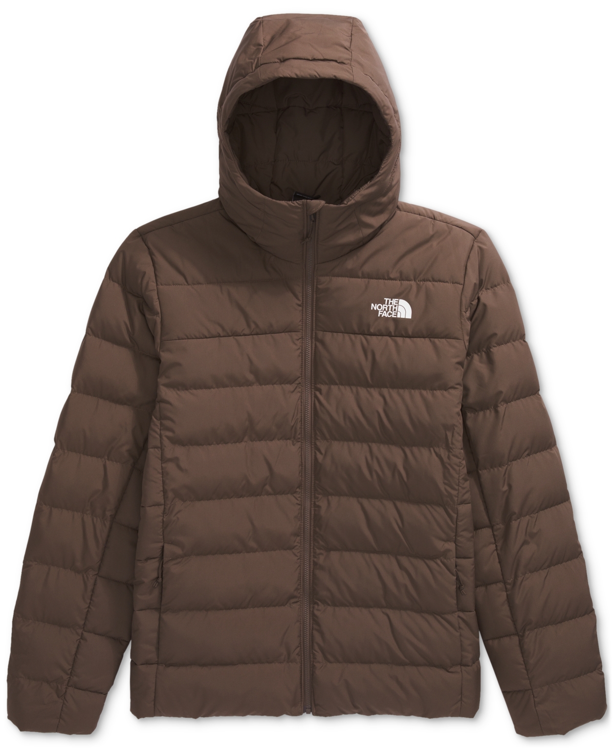 The North Face Hydrenalite 600 Fill Power Down Hooded Jacket In Brown