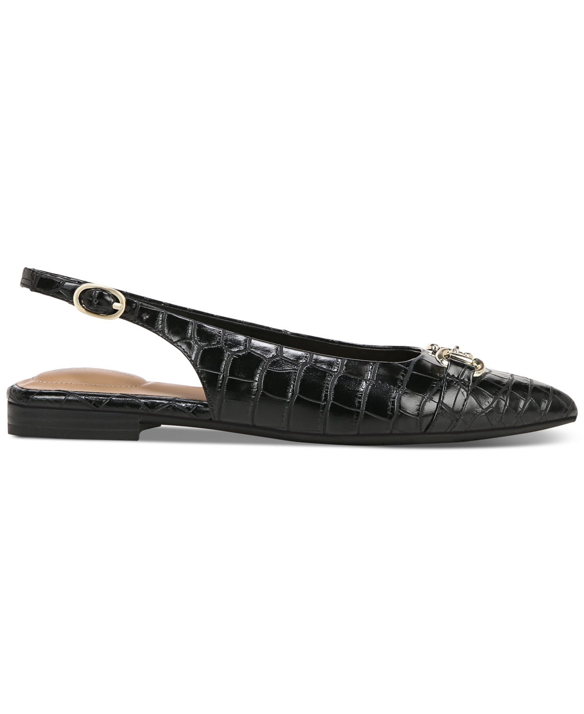 Giani Bernini Women's Emersynn Memory Foam Pointed Toe Slingback Flats, Created for Macy's