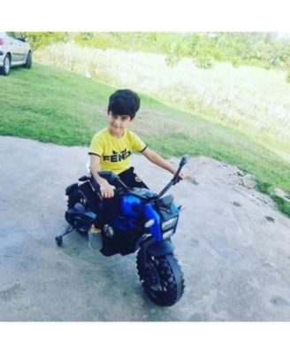 Streamdale 12V Electric Dirt Bike with Training Wheels & PU Seat