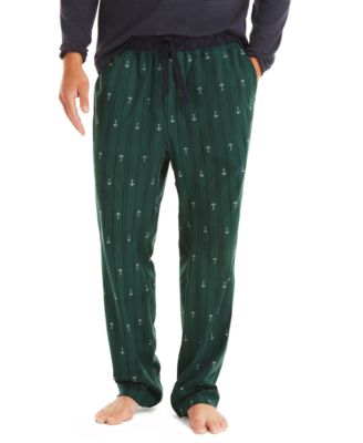 Men's Classic-Fit Plaid Fleece Pajama Pants