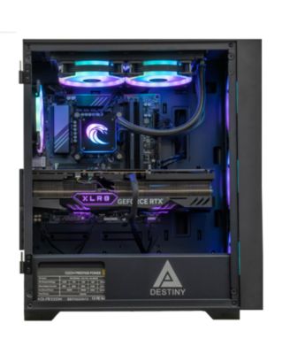 Python Gaming Desktop PC - Intel Core i7-13700F Processor, GeForce RTX 4060 Ti Graphics, 16GB DDR4 RAM, 2TB NVMe, WiFi, Windows 11 Home 64-bit