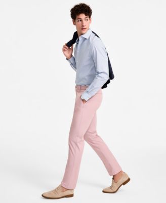 Men's Classic-Fit Cotton-Blend Dress Pants