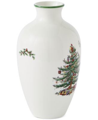 Christmas Tree Posy Vase, 10"
