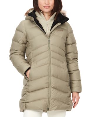 Marmot - Women's Montreal Hooded Faux-Fur-Trim Coat