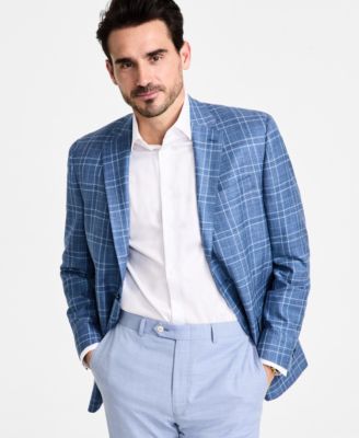 Michael Kors - Men's Classic-Fit Plaid Sport Coat