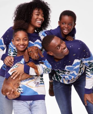 Holiday Lane Mountain Graphic Matching Family Sweaters Macy s