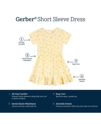 Toddler Girls Short Sleeve Dress