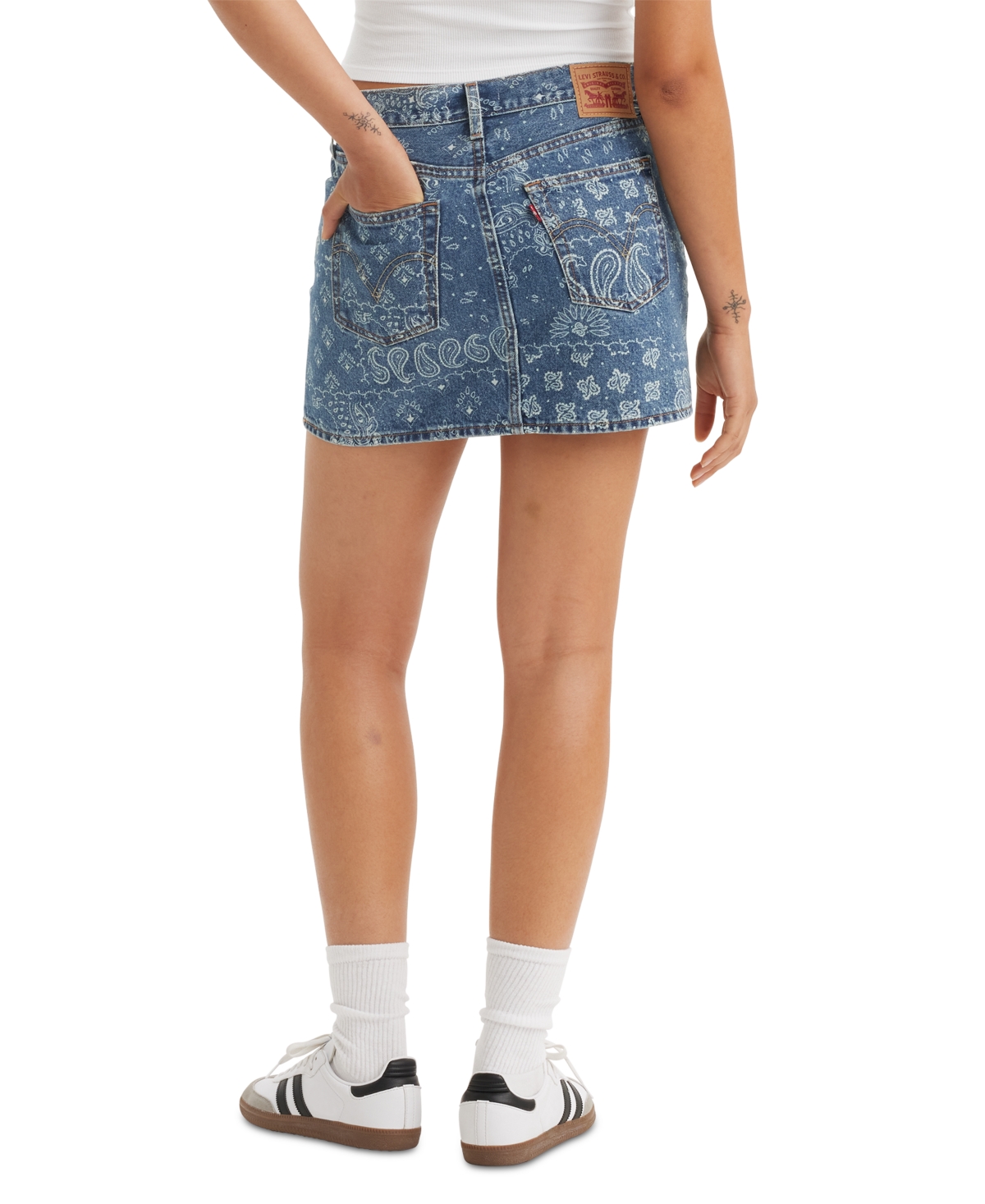Levi's Women's Icon Cotton Denim Skirt