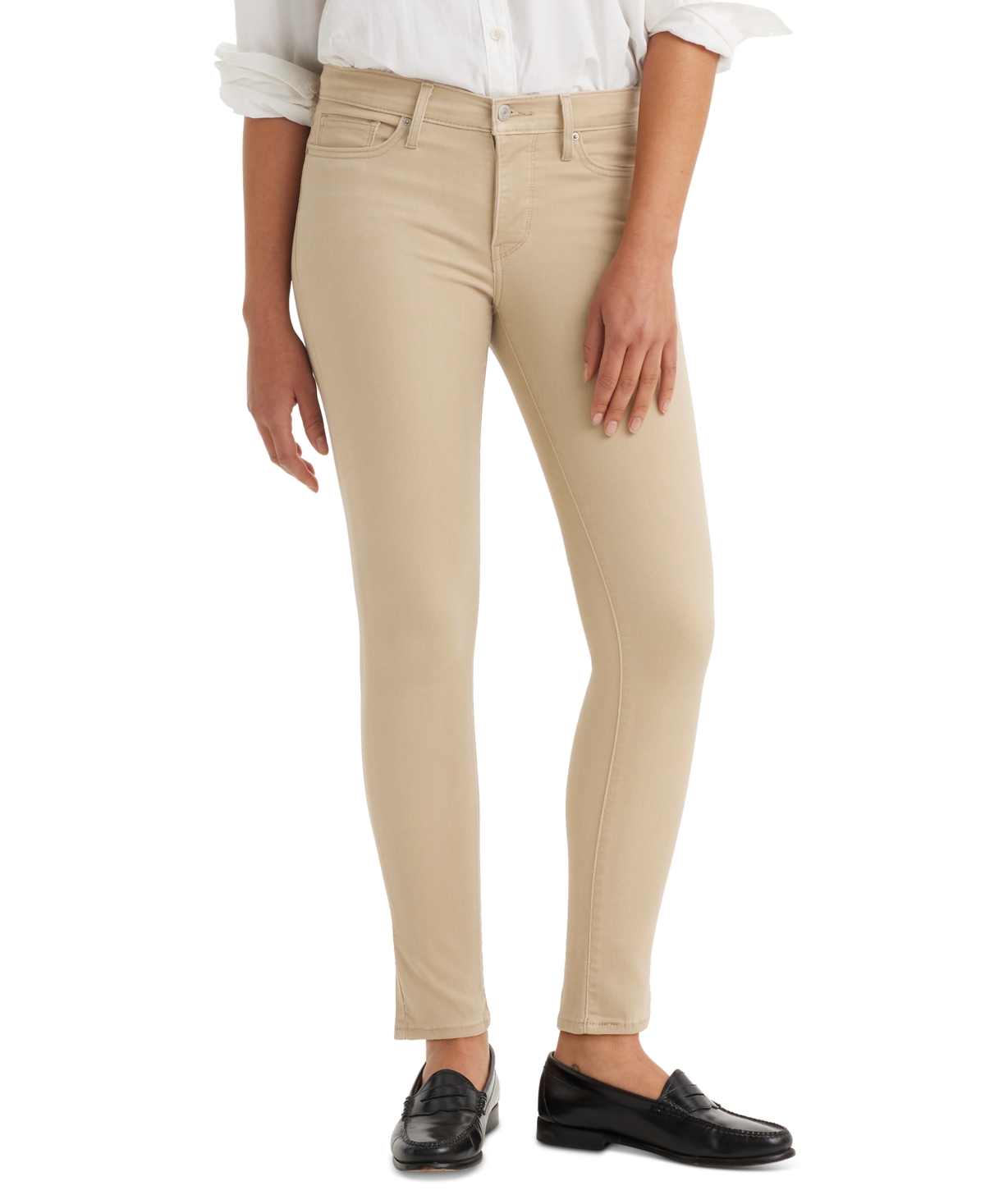 Levi's Women's 311 Welt-pocket Shaping Skinny Jeans In Safari