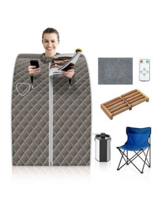 Portable Personal Steam Sauna Spa with 3L Blast-proof Steamer Chair