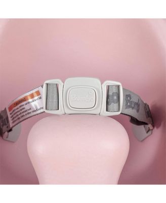 Infant Floor Seat Baby Sit Up Chair with Adjustable Harness, Cradle Pink