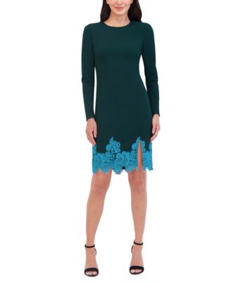 Vince Camuto - Women's Lace-Hem Bodycon Dress