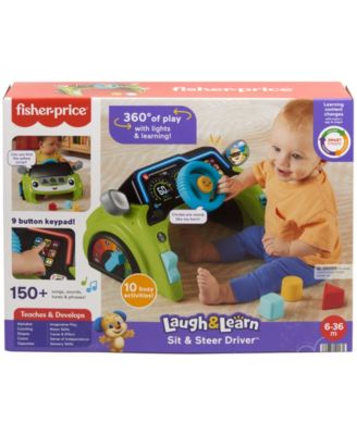 Fisher-Price Laugh & Learn Smart Stages Sit & Steer Driver