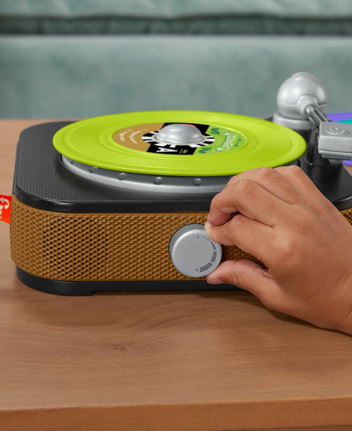 Fisher Price Fisher-price Rockin' Record Player Musical Toy For Preschool Pretend Play In Multi-color
