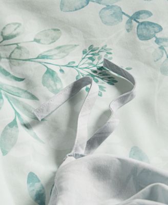 Eucalyptus Garden 3-Pc. Duvet Cover Set, Full/Queen, Exclusively at Macy’s