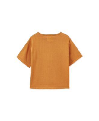 Organic Cotton Knit Kimono Shirt