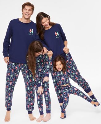 Macys pajamas family sale