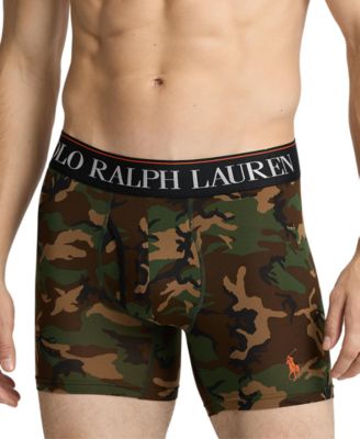 Polo Ralph Lauren Men's 3-Pack 4D-Flex Cooling Microfiber Boxer