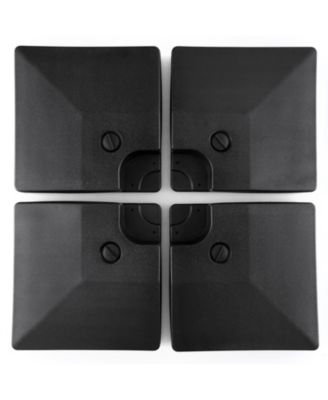 4-Piece 20L Cantilever Offset Patio Umbrella Base