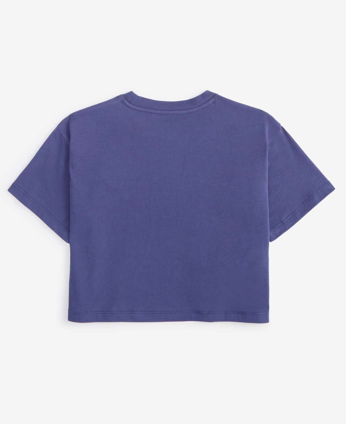 With Jules Big Girls Cotton Cropped Graphic T-Shirt