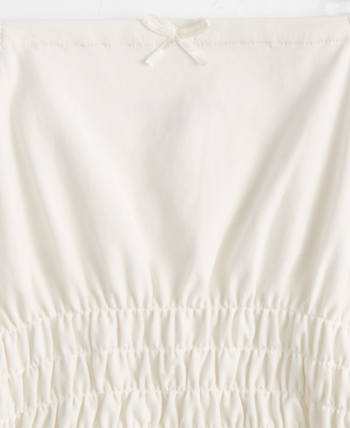 Thumbnail 5 of With Jules Flutter Sleeve Top for Girls - Natural & Versatile