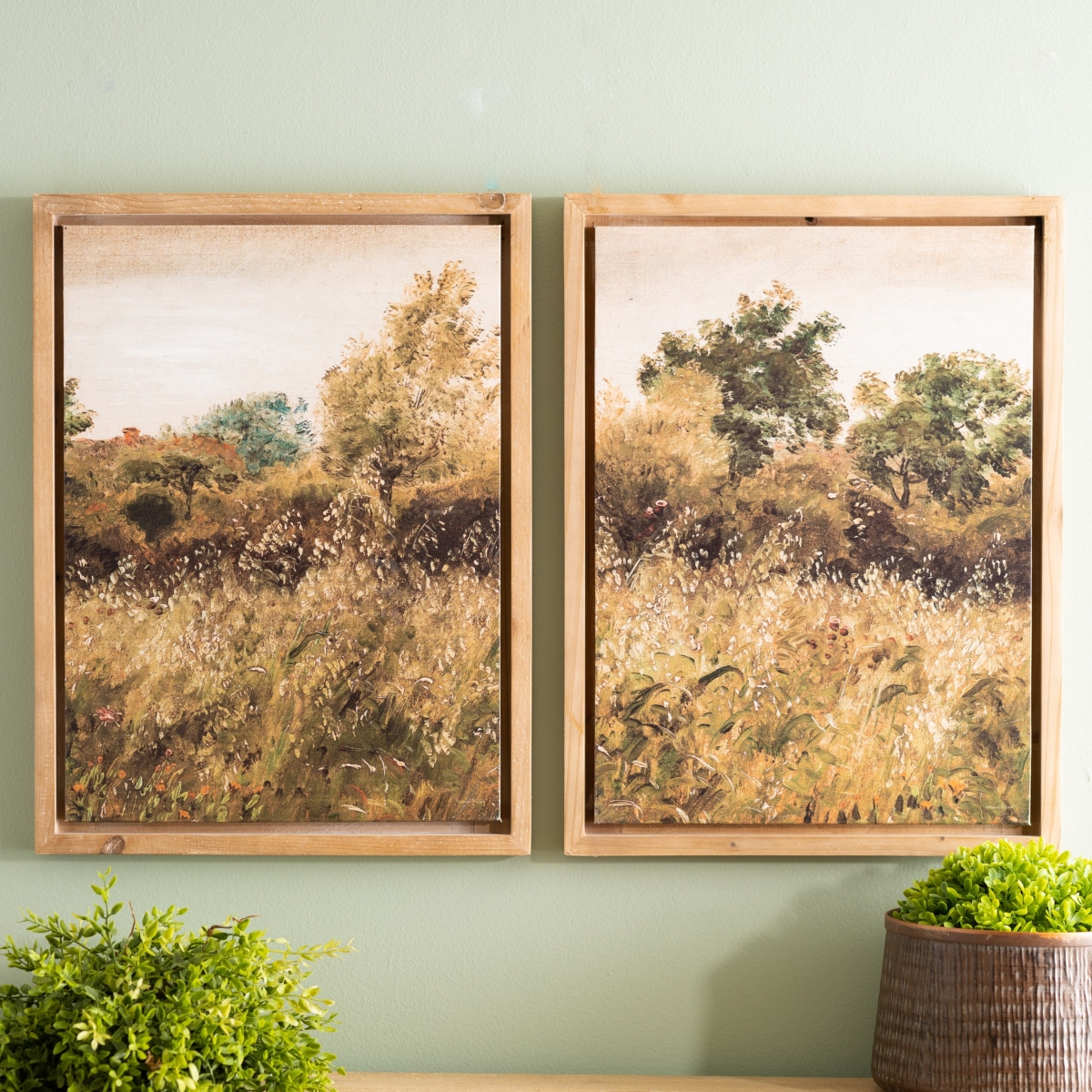 Slickblue Landscape Print for Serene Wall Art and Elegant Home Decor(Set of 2)