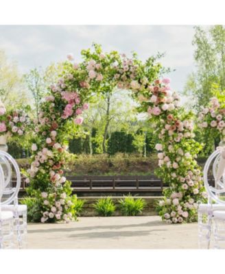 Garden Arch Arbor Trellis for Climbing Plants Roses Vines